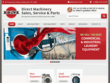 Tablet Screenshot of directmachinery.com